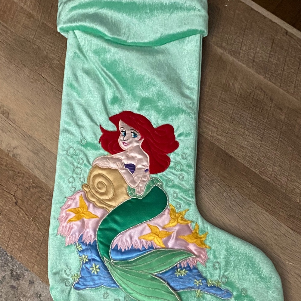 🆕Disney Little Mermaid Holiday Stocking Classic - Picture 7 of 7